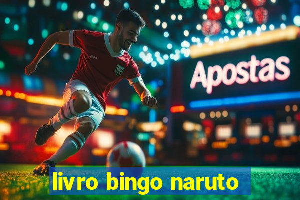 livro bingo naruto